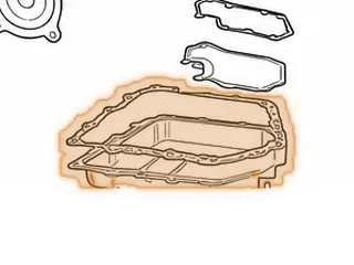 Gasket, C-4/C-5 Bottom Pan 1964-86 (Cork) — Part # 26300
