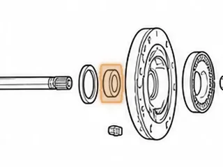 Bushing, C-4/C-5 Pump (Babbit) — Part # 26034