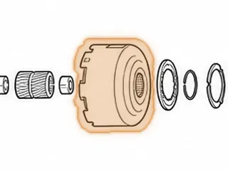 Shell, C-4/C-5 Primary Sun Gear 1965-86 — Part # 26622
