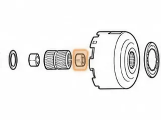 Bushing, C-4/C-5 Sun Gear — Part # 26052