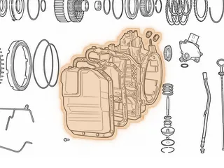Gasket, CD4E Side Cover (Valve Body Cover) Cork — Part # 96301