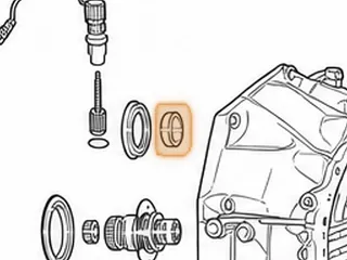 Bushing, CD4E AWD Differential To Bell Housing (3.750”ID) — Part # 96064A