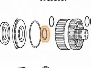 Lip Seal, CD4E Forward Clutch Piston (Inner) — Part # 96334