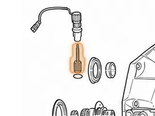 Gear, CD4E Driven Speed-O (23 Teeth) Snap Ring Holds Gear To Housing) — Part # 96848A