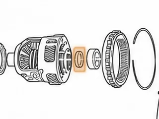 Bushing, CD4E Differential Housing To Driven Sprocket (2.061”ID) — Part # 96063