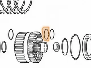 Bushing, CD4E Direct & Forward Clutch Drum — Part # 96048