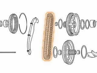Chain, CD4E (46 Links, 1” Wide) — Part # 96700EA