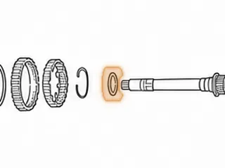 Bearing, CD4E Forward Sun Gear To Forward/Direct Drum — Part # 96232