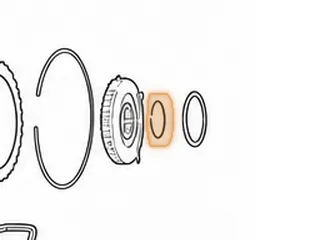 Snap Ring, CD4E Holds Reverse Hub To Forward/Direct Drum (.033”) — Part # 96881