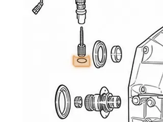 O-Ring, CD4E Vehicle Speed Sensor — Part # 96369