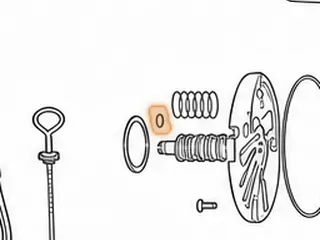 Ring, CD4E Pump Stator To Turbine Shaft (Teflon) — Part # 96178T