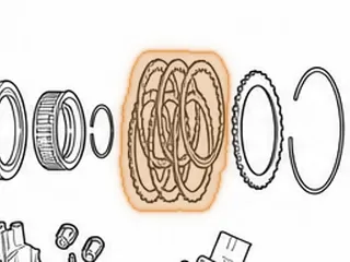 Steel, CD4E Direct Clutch (.079”) (32 Teeth) (4.114”ID) 1994-Up — Part # 96126