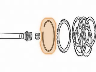 Snap Ring, CD4E Holds Forward Pressure Plate In (.056”) 1998-Up — Part # 96876E