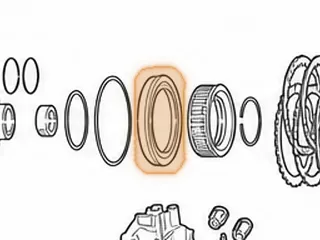 Piston, CD4E Direct Clutch (Lip Seal Type) — Part # 96965