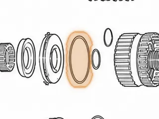 Lip Seal, CD4E Forward Clutch Piston (Outer) — Part # 96335
