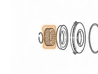 Retainer W/Spring, CD4E Forward/Coast Clutch (With Multiple Springs) 1994-97 — Part # 96974