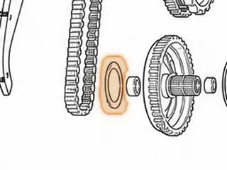 Washer, CD4E Drive Sprocket To Bell Housing (.056”) — Part # 96279A