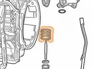Spring, CD4E Overdrive Servo — Part # 96901