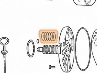 Ring, CD4E Pump Stator To Forward/Direct & Reverse Drum (Teflon) — Part # 96181T