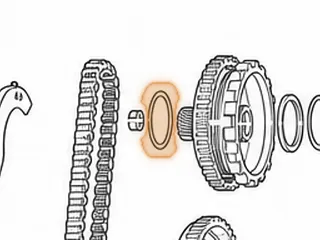 Bearing, CD4E Differential To Driven Sprocket — Part # 96281