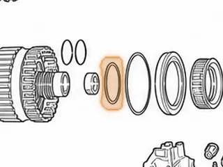 Lip Seal, CD4E Direct Clutch Piston (Inner) — Part # 96336