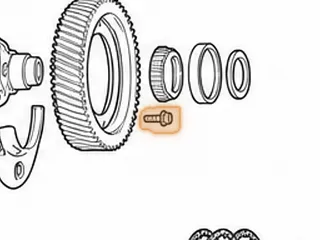 Bolt Set, CFT30 Differential Ring Gear (12 Pieces) 2005-Up — Part # 206786AK