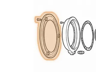 Plate, CFT30 Front Seal Pump (Bonded)(9 5/8”OD)(6 15/16”ID) (Cast # 5F97-7B325AA) 2005-Up — Part # 206519A