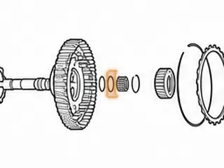 Race, CFT30 Reverse Planet (Rear) To Drive Pulley (.086”Thick)(1.165”OD)(.735”ID) 2005-Up — Part # 206231A