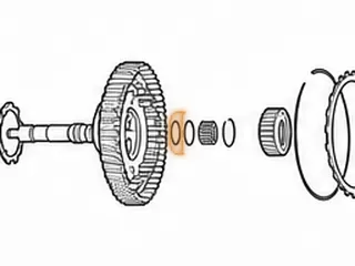 Bearing, CFT30 Reverse Planet (Rear) To Drive Pulley (.079”Thick)(1.170”OD)(.675”ID) 2005-Up — Part # 206230A