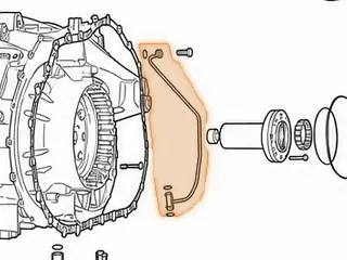 Tube, CFT30 Case To Belt Oiler (With T Connector On Case End) 2005-Up — Part # 206999-2A