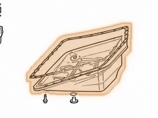 Pan, CFT30 Bottom (22 Bolts) (4” Deep To 7/8” Deep) 2005-Up — Part # 206765A