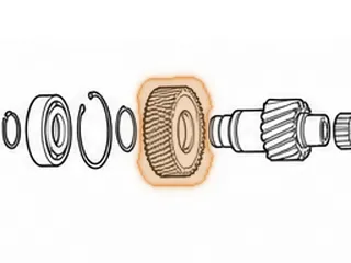Driven Transfer Gear, CFT30 (54 Teeth, 2 Groove)(1.415”Thick)(4.380”OD)(1.960”ID) 2005-Up — Part # 206712A