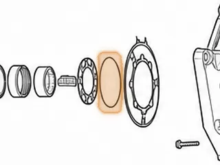 Snap Ring, CFT30 Holds Rotor Assembly In Pump Body (.055”Thick)(3.920”OD) 2005-Up — Part # 206890A