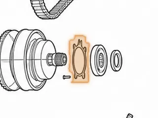 Retainer, CFT30 Holds Bearing # 235 To Case (4 Bolt) 2005-Up — Part # 206694A