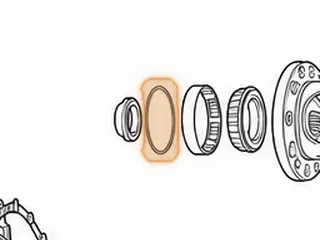 Shim, CFT30 Differential Bearing Cup Race To Bell Housing (Selective)(3.685”OD)(3.355”ID) 2005-Up — Part # 206293AA