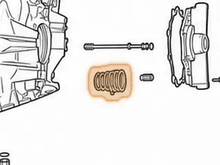 Case Connector, CFT30 (1 Bolt) (2.033”Long)(Plastic) 2005-Up — Part # 206444A