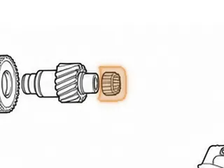 Caged Needle Bearing, CFT30 Pinion Shaft To Bell Housing (.972”Thick)(1.785”OD)(With 10 Legs On Plastic Cage) 2005-Up — Part # 206274A