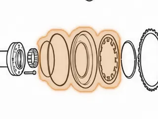 Piston, CFT30 Reverse Clutch (Steel) (1.865”Thick)(6 1/4”OD)(3.595”ID) 2005-Up — Part # 206966A