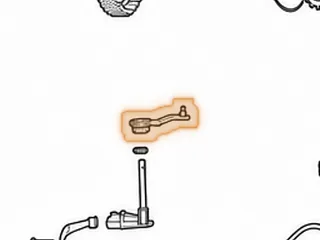 Shift Lever, CFT30 External (3.100”Long)(With Ball) 2005-Up — Part # 206992A