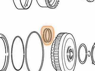 Ring, F4E Coast Clutch (Teflon) 1990-Up — Part # 38181AT