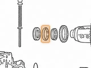 Cup Race, F4E Differential (Front) (Use 32255) — Part # 38291A
