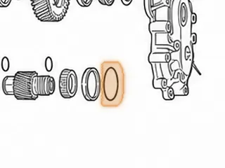 Shim, F4E Pinion Cup Race To Pinion Retainer — Part # 38276A