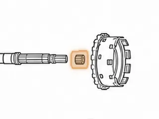 Sleeve, F4E Turbine Shaft (Teflon) — Part # 38475A