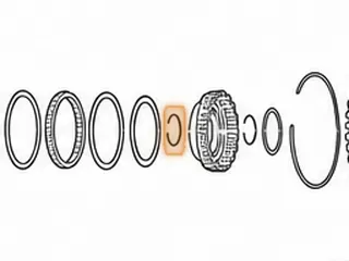 Snap Ring, F4E Sun Gear To Inner Race (Front) — Part # 38881A