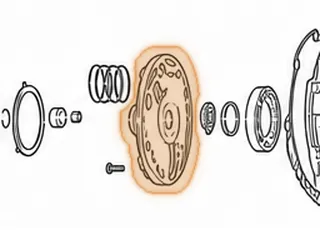 Stator, F4E (With 6 Lube Holes Between Rings) — Part # 38520B