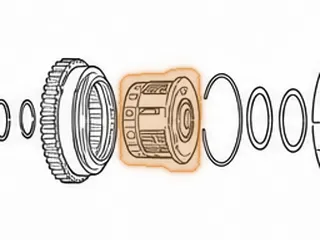 Shim, F4E Between Idler Gear Bearings (.154”) — Part # 38584AB