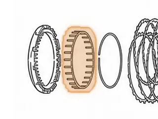 Retainer W/Spring, F4E Low/Reverse Clutch — Part # 38977A