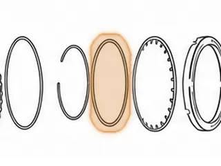 Retainer, F4E Reverse Clutch Spring — Part # 38854A
