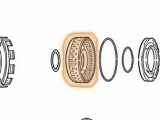 Drum, F4E 3-4 Clutch (Smooth Outside) With 57 Holes Outside — Part # 38550C