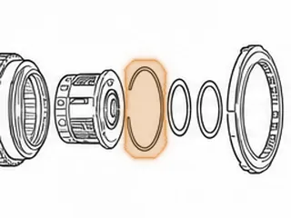 Snap Ring, F4E Planet To Low/Reverse Sprag Inner Race — Part # 38882A